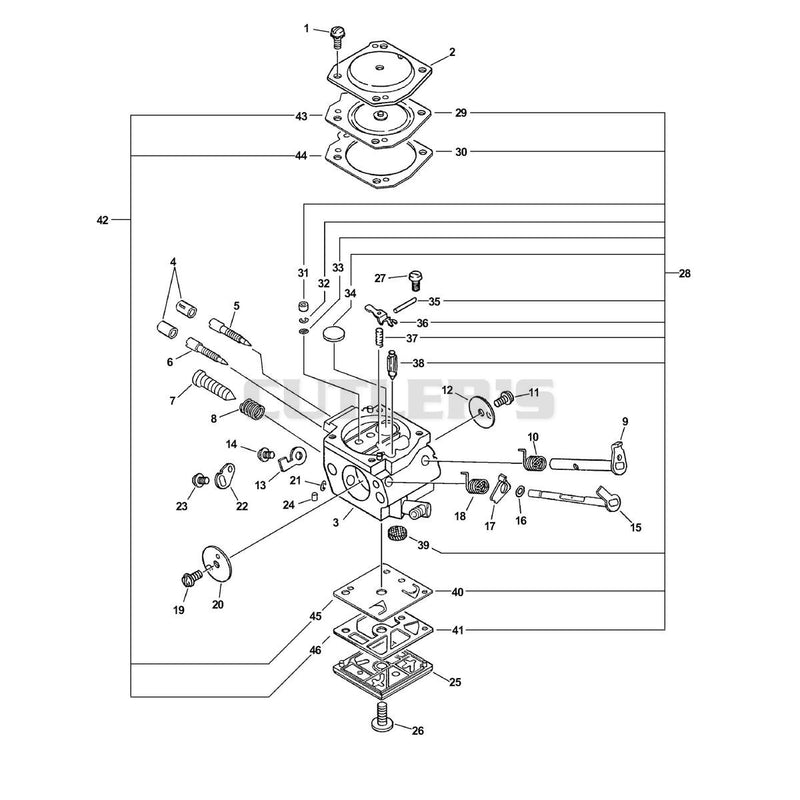 Carburetor -- HD-203