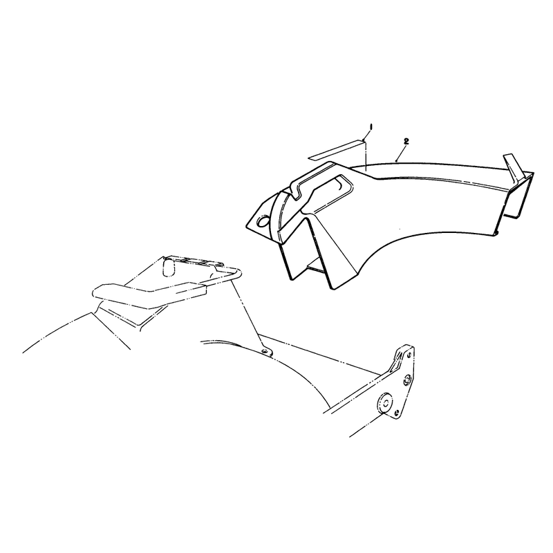 Side Discharge Chute Model No 59168 Optional
