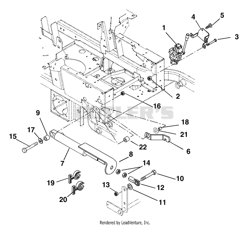 Lift Valve And Cylinder