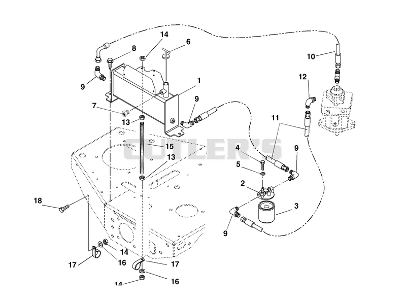 Pump To Filter To Tank Circuit