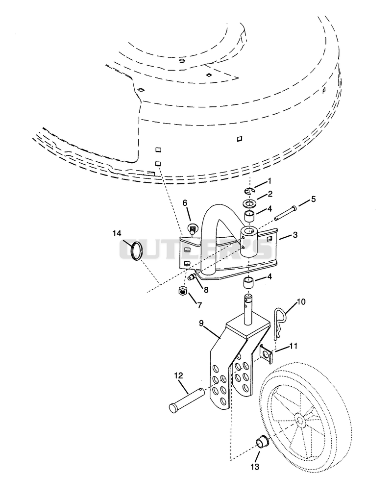 Swivel Wheels And Brackets