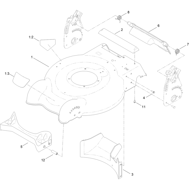 Housing and Rear Door Assembly