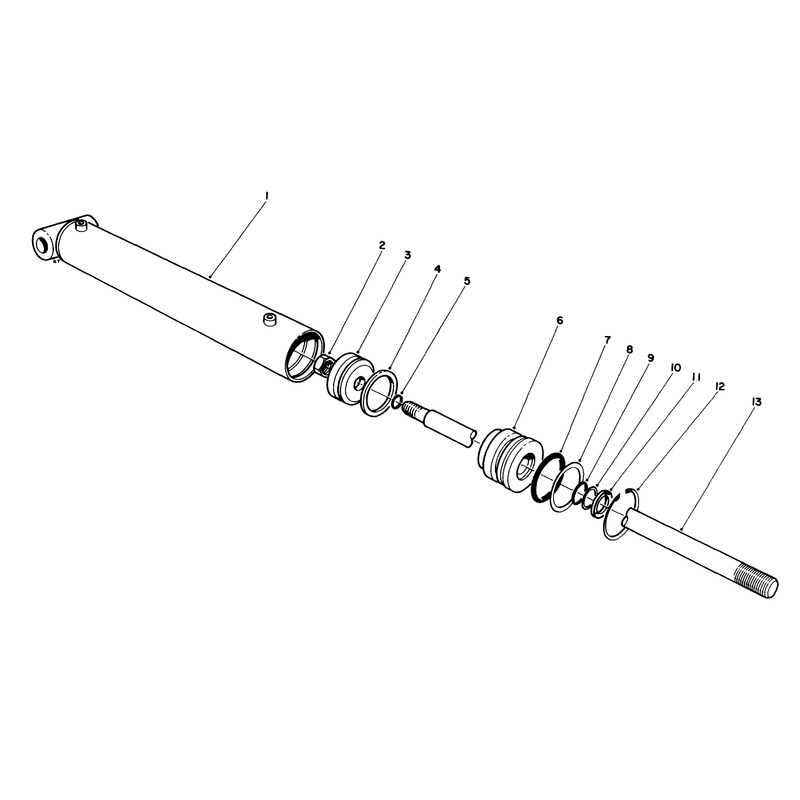 Hydraulic Lift Cylinder No 54-0150