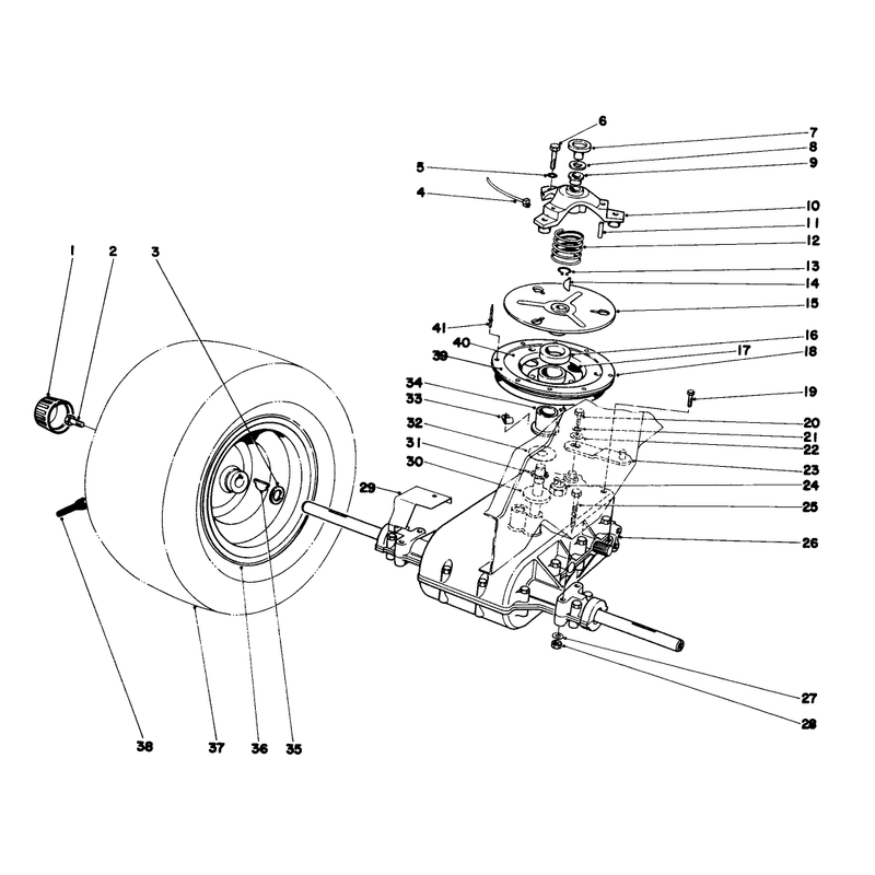 Transaxle & Clutch Assembly