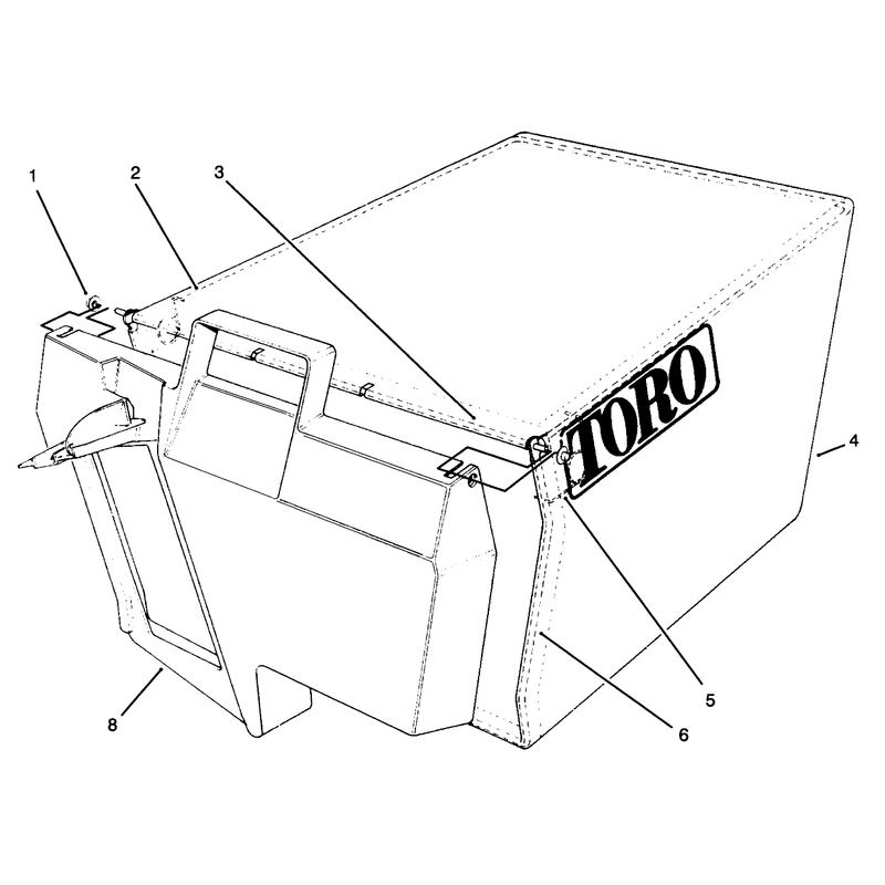 Grass Bag Assembly No 11-0189