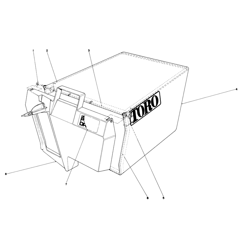 Grass Bag Assembly No 11-0189