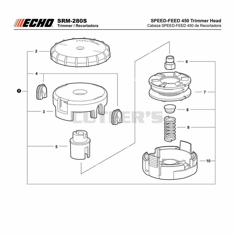 SPEED-FEED 450 Trimmer Head