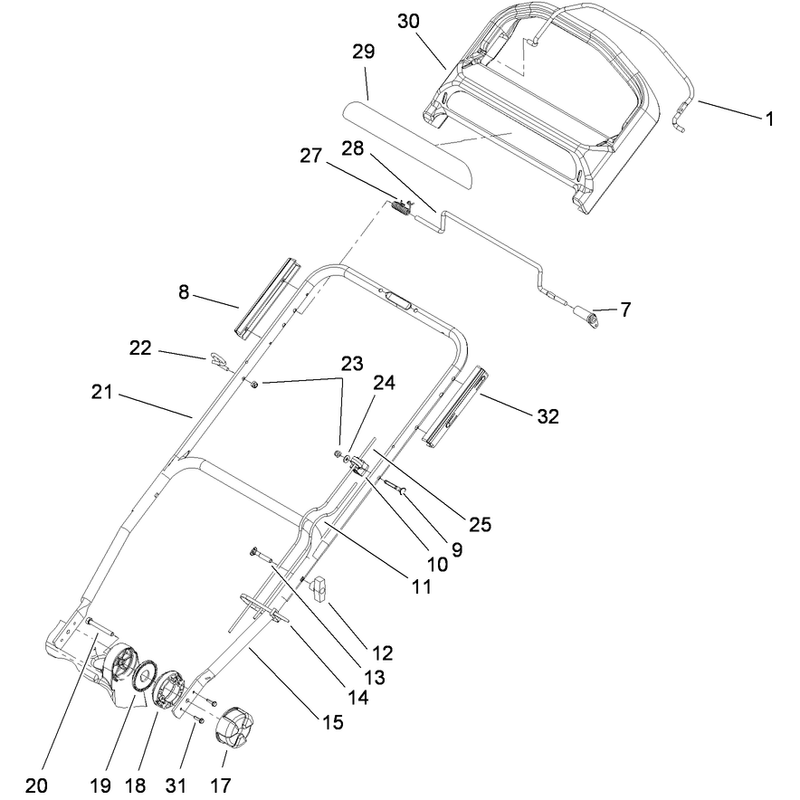 Handle and Control Assembly