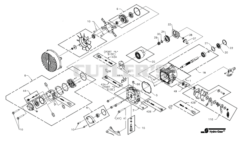 Hydro-Gear Hydrostatic Pump Con't