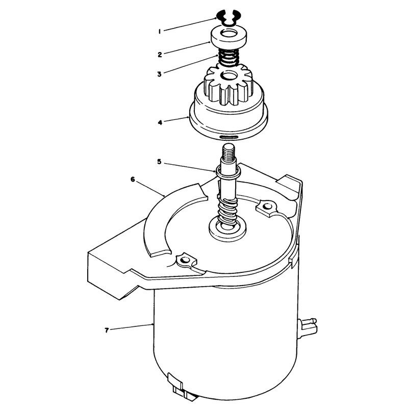 Starter Motor Assembly No 53-4500
