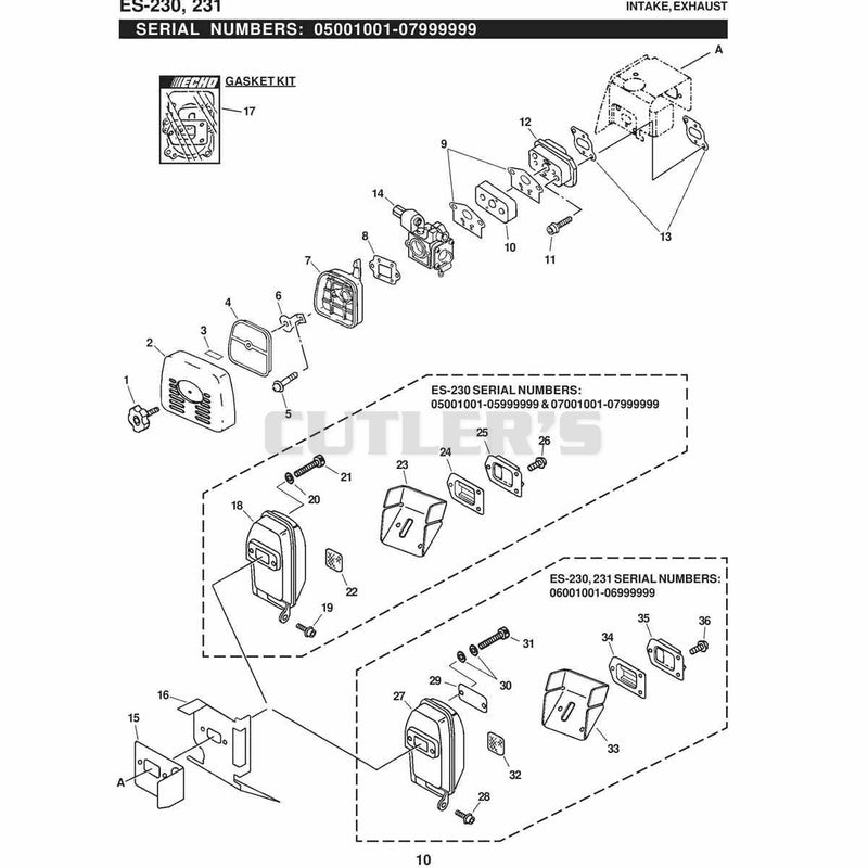 INTAKE, EXHAUST