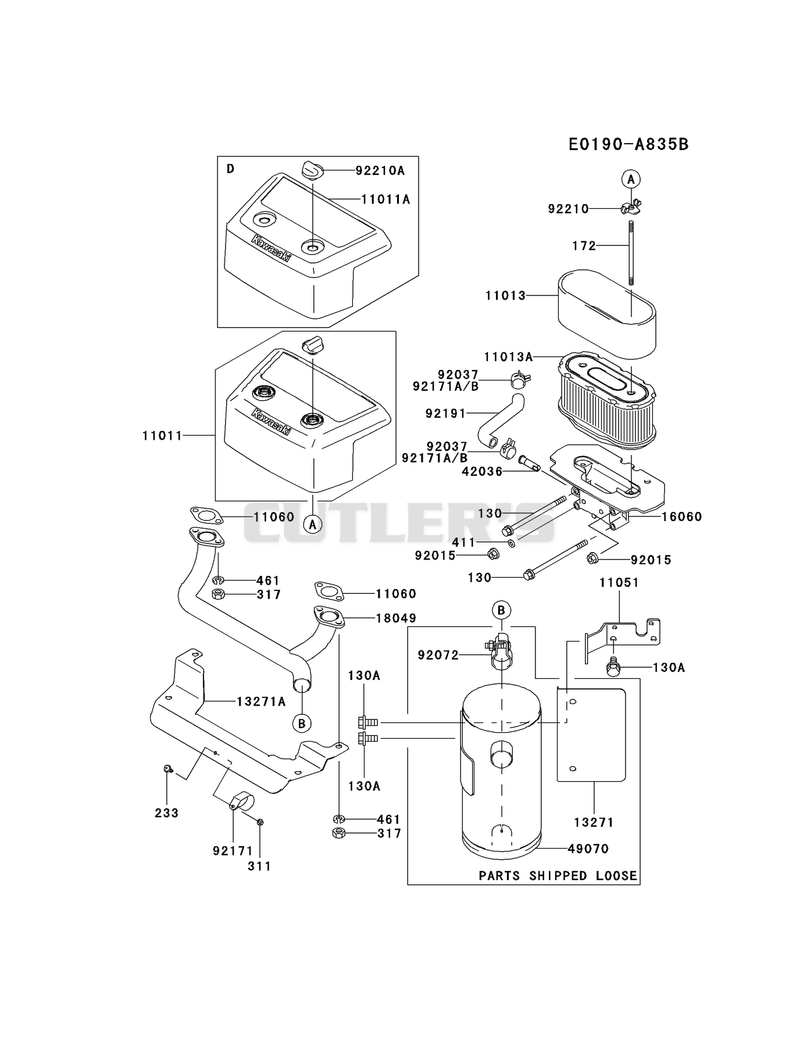 AIR-FILTER/MUFFLER