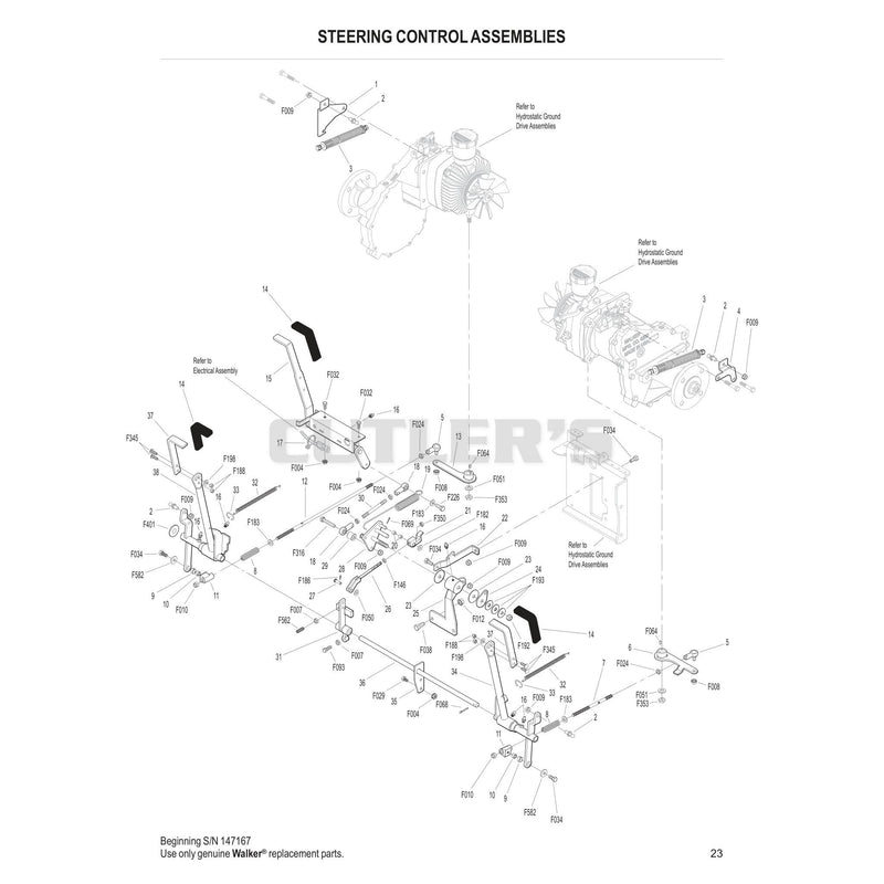 Steering Control Assemblies