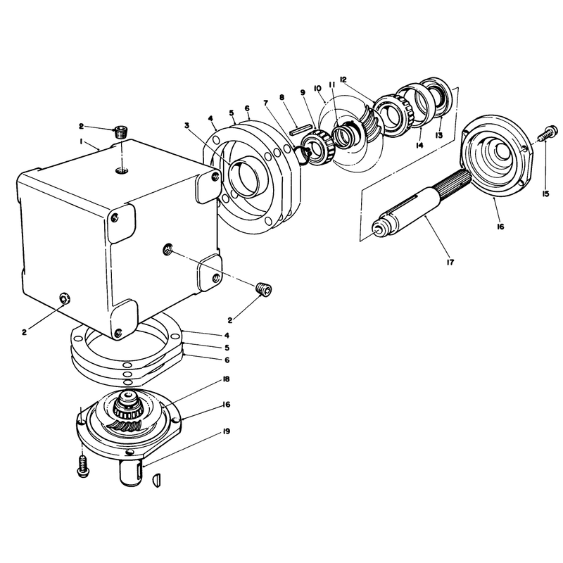 Gear Box Assembly No. 68-6810