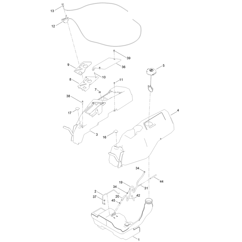 Body Styling and Fuel Pod Assembly
