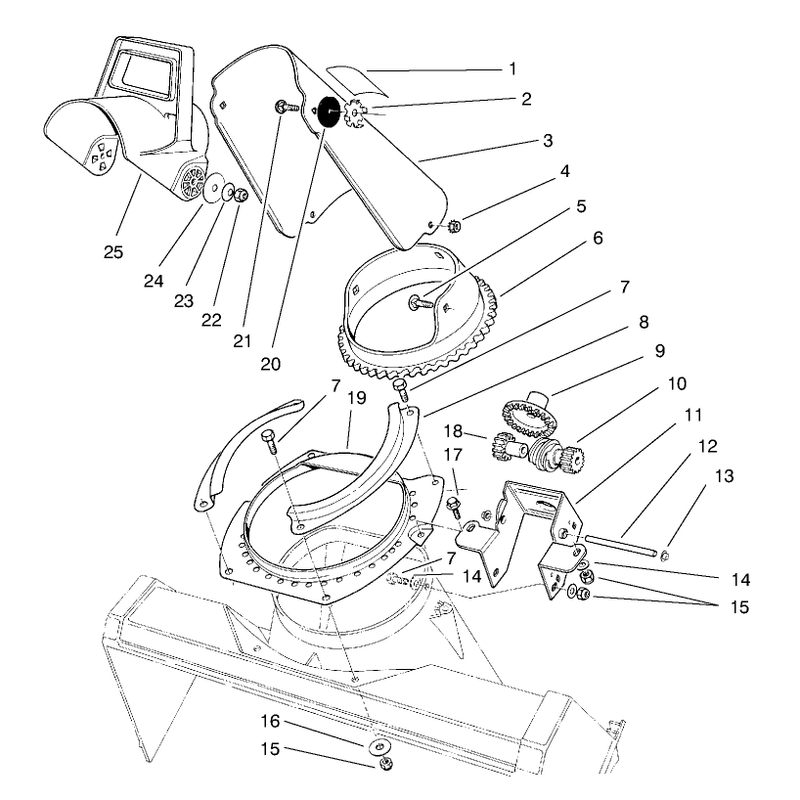 Discharge Chute Assembly