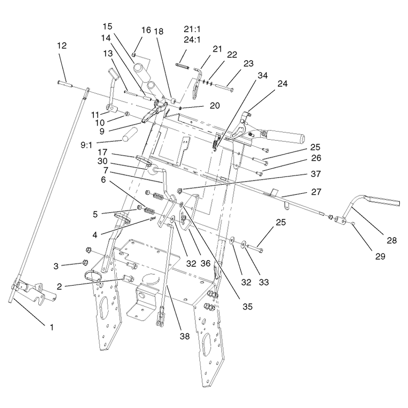 Upper Handle Assembly
