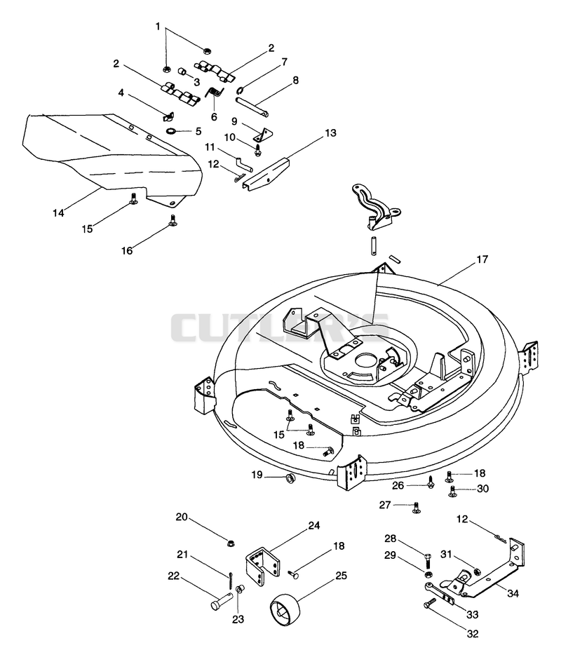 Mower Pan