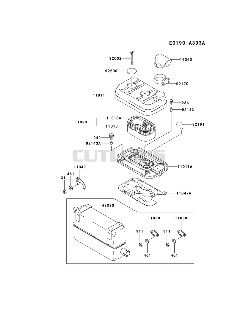 AIR-FILTER/MUFFLER
