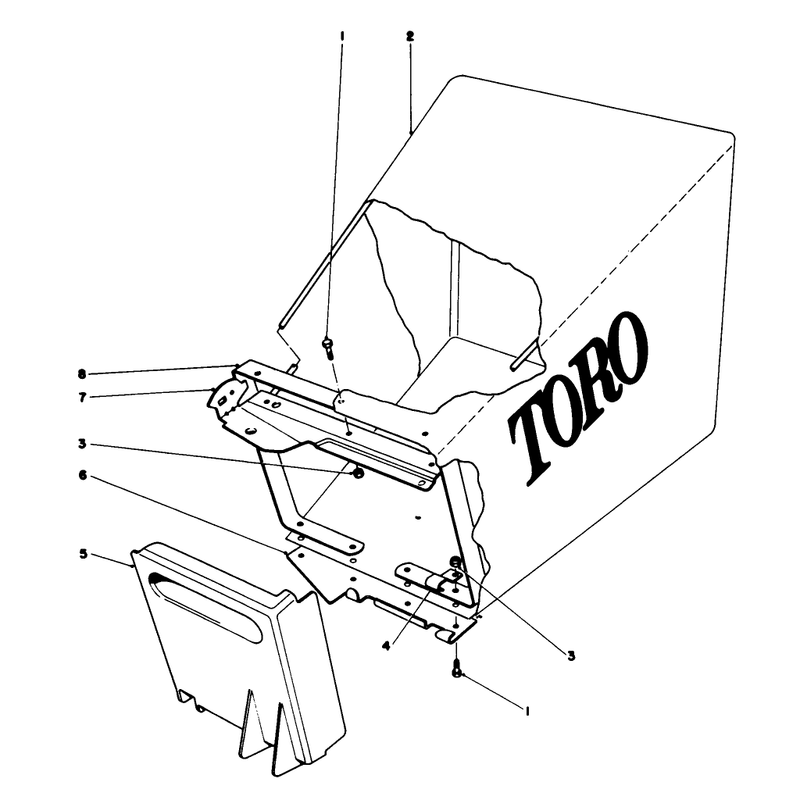 Grass Bag Assembly
