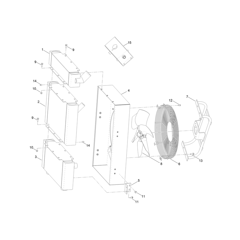 Cooler Assembly No 127-0943