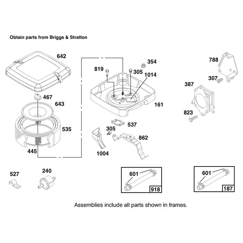 Engine Briggs and Stratton Model 303776-1188-A1