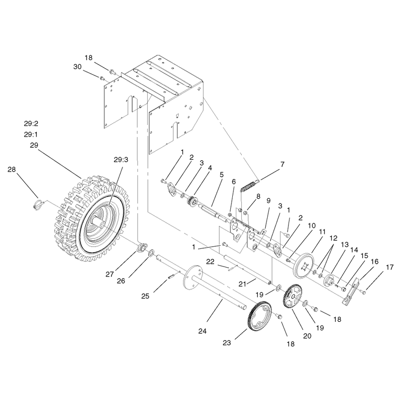 Traction Assembly (continued)
