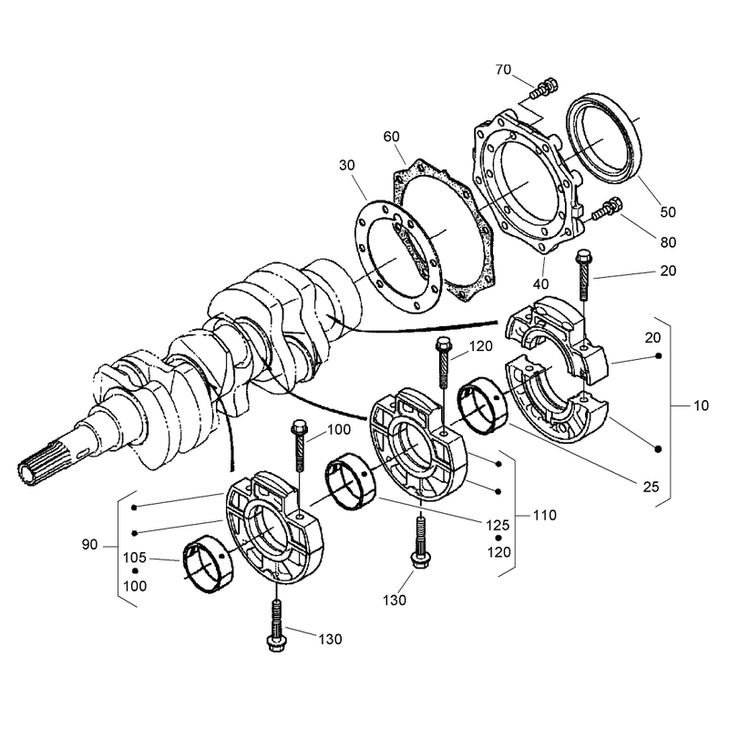 Main Bearing Case Assembly