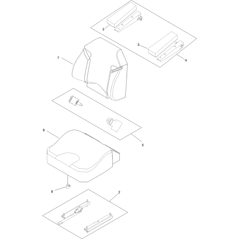Seat Assembly No. 116-0038