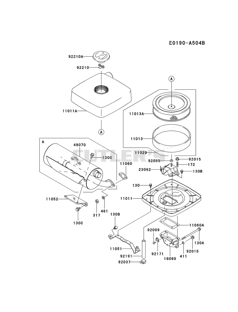 AIR-FILTER/MUFFLER