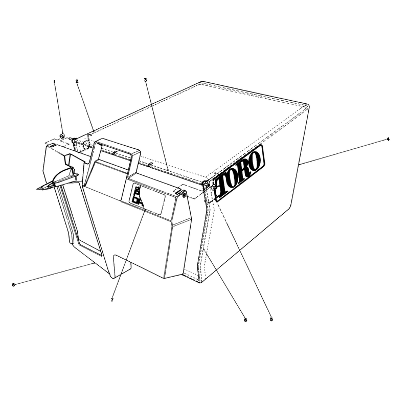 Grass Bag Assembly No 11-0189