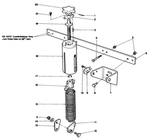 52in Counterbalance Kit No 66-2200