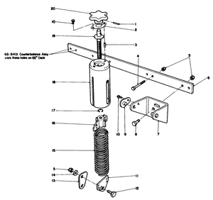72in Counterbalance Kit No 66-2220