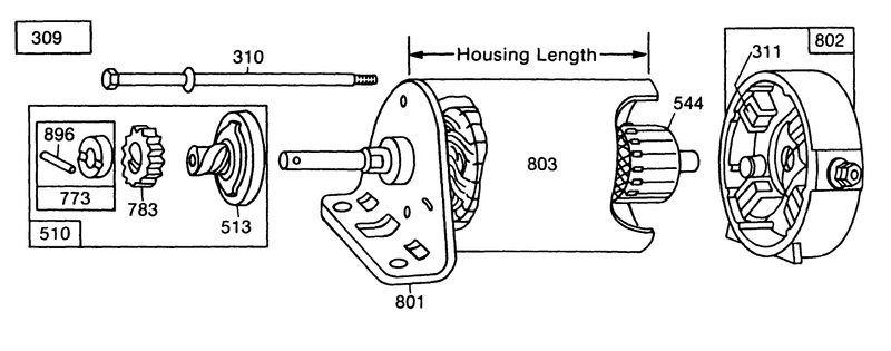 Electric Start Kit 103 and 111 Wide Area Mower