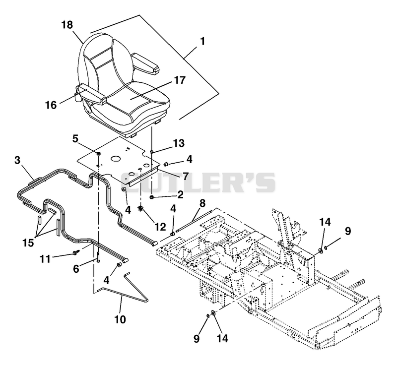 Seat And Hood Frame