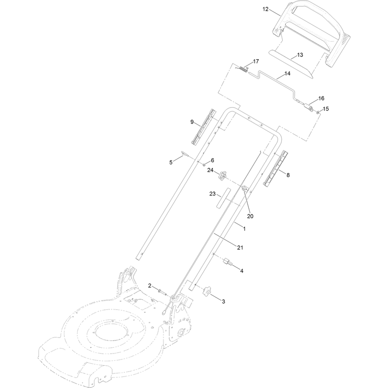 Upper Handle Assembly