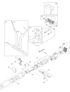 Revolution 60V Backpack and Blower Cannon Tool Assembly