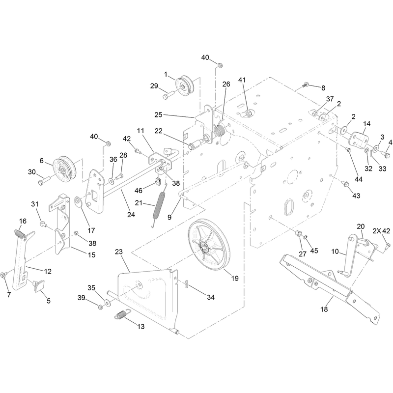Idler and Linkage Assembly