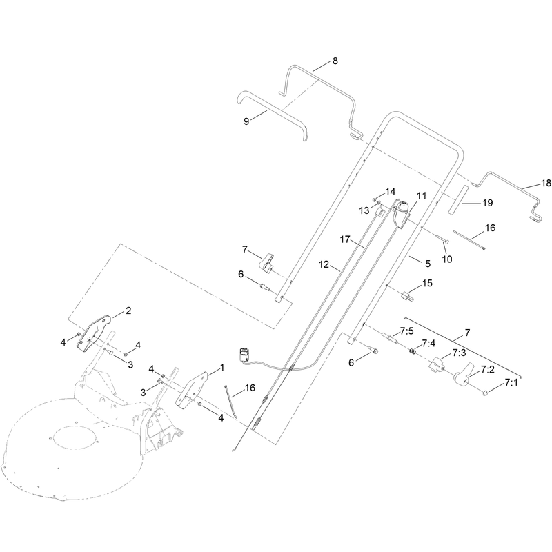 Upper Handle Assembly