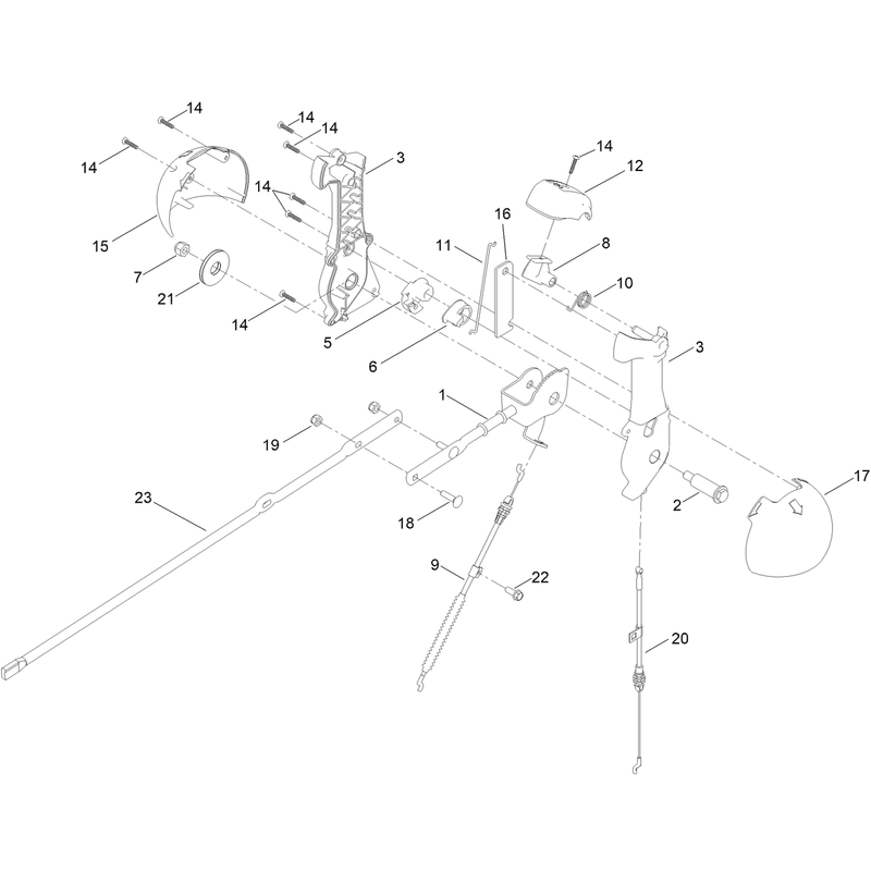 Chute Control Assembly
