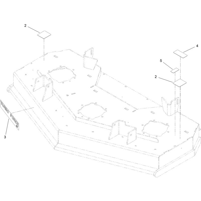 48 Inch Deck Assembly No 145-3431