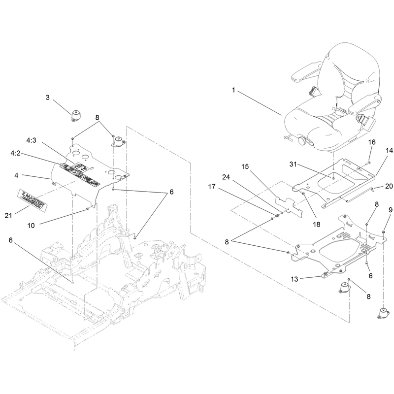 Seat Mounting Assembly