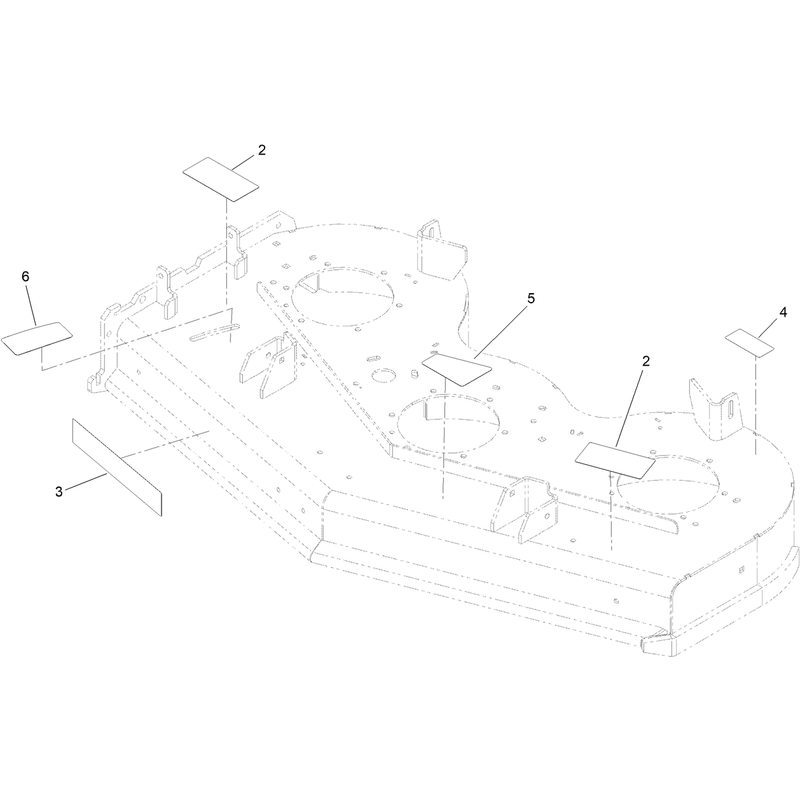 Deck Decal Assembly No 139-8093