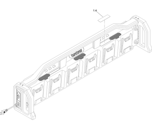 Revolution 60V-6 Pod Battery Charger Assembly