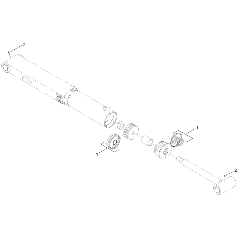 Hydraulic Cylinder Assembly No. AU124329