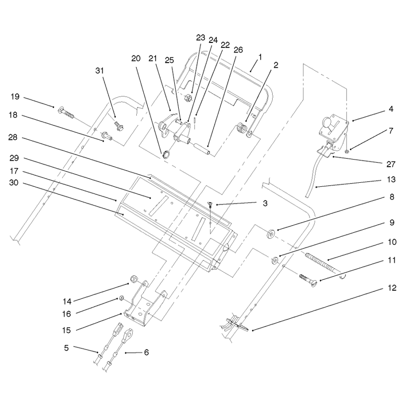 Controls Balls and Panel Assembly