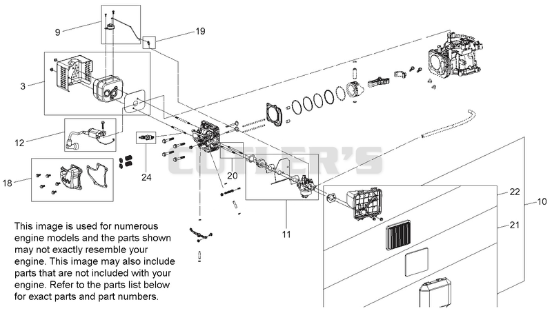 Engine Kit Components Cont'd