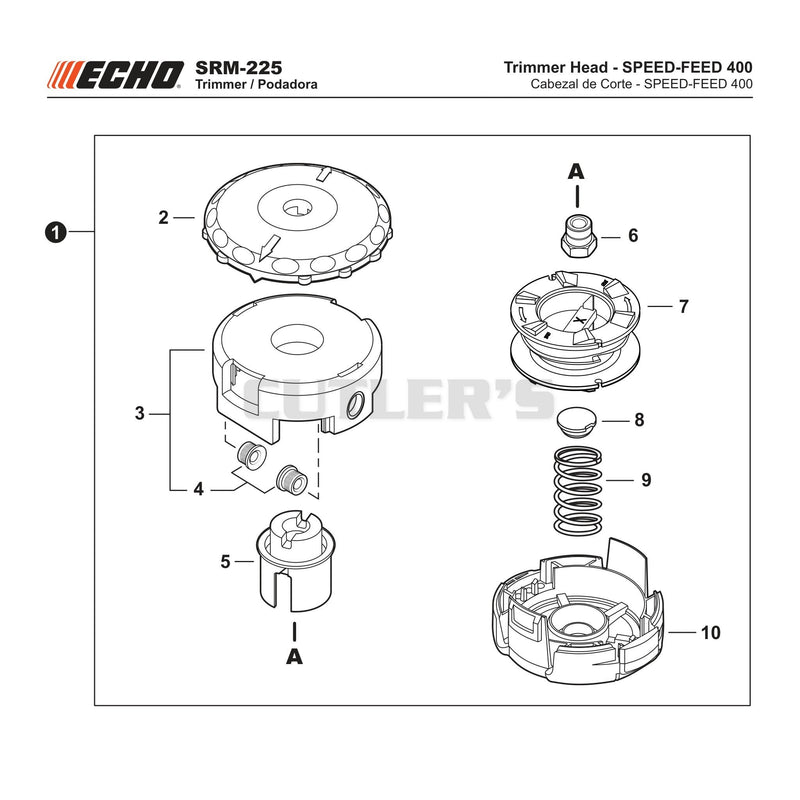 Trimmer Head Speed Feed 400