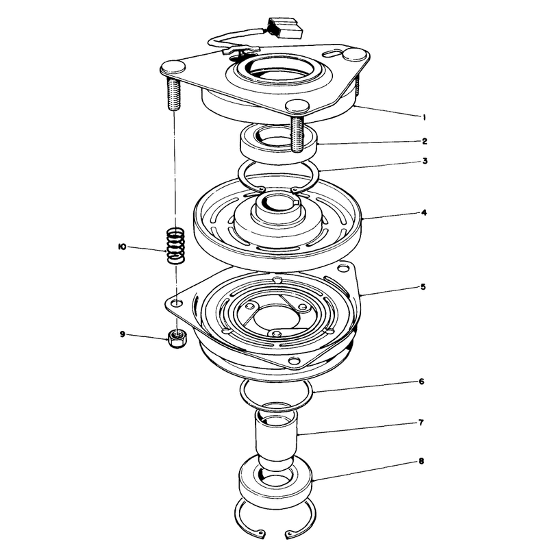 Clutch Assembly No 54-3200