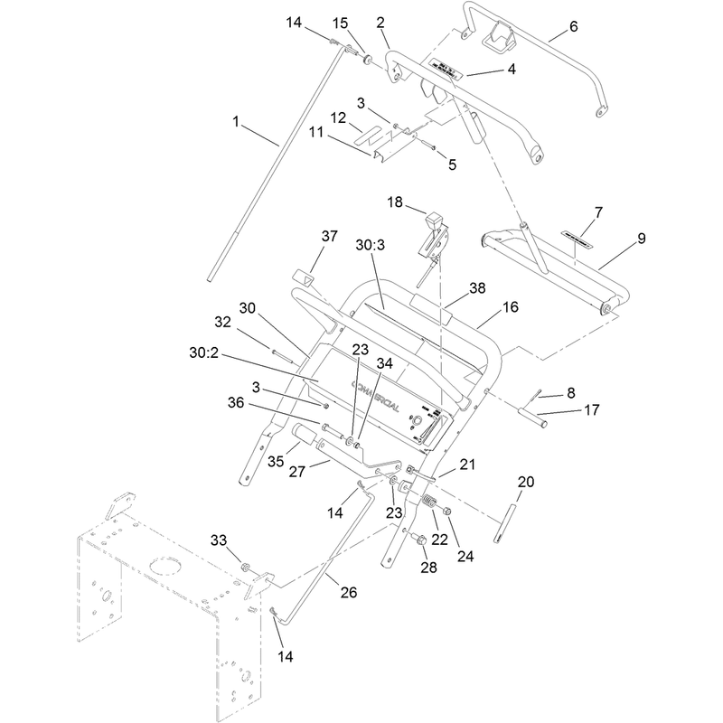 Handle and Control Assembly